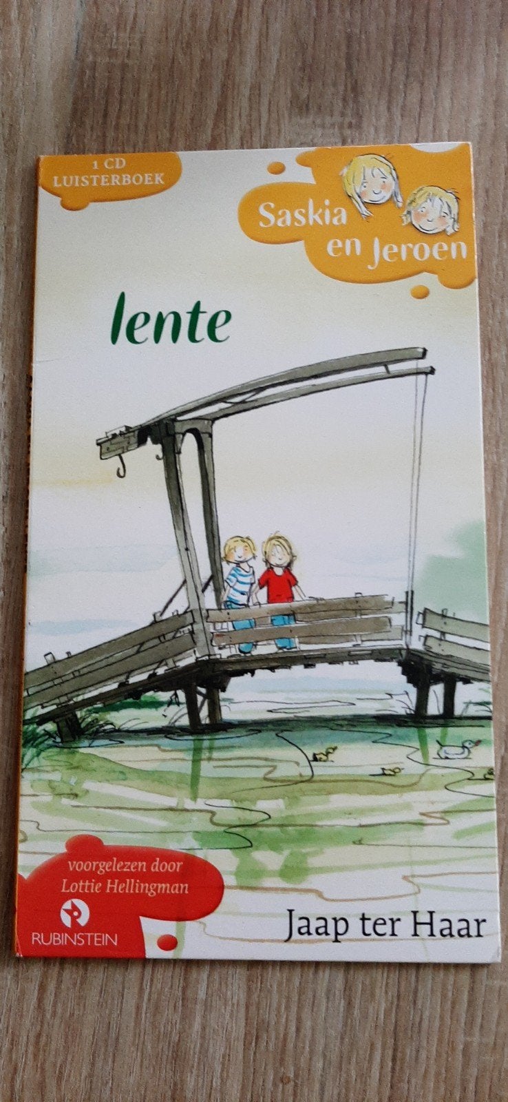 Saskia en Jeroen Lente - Luisterboek CD Jaap ter Haar, Boeken, Luisterboeken, Ophalen of Verzenden