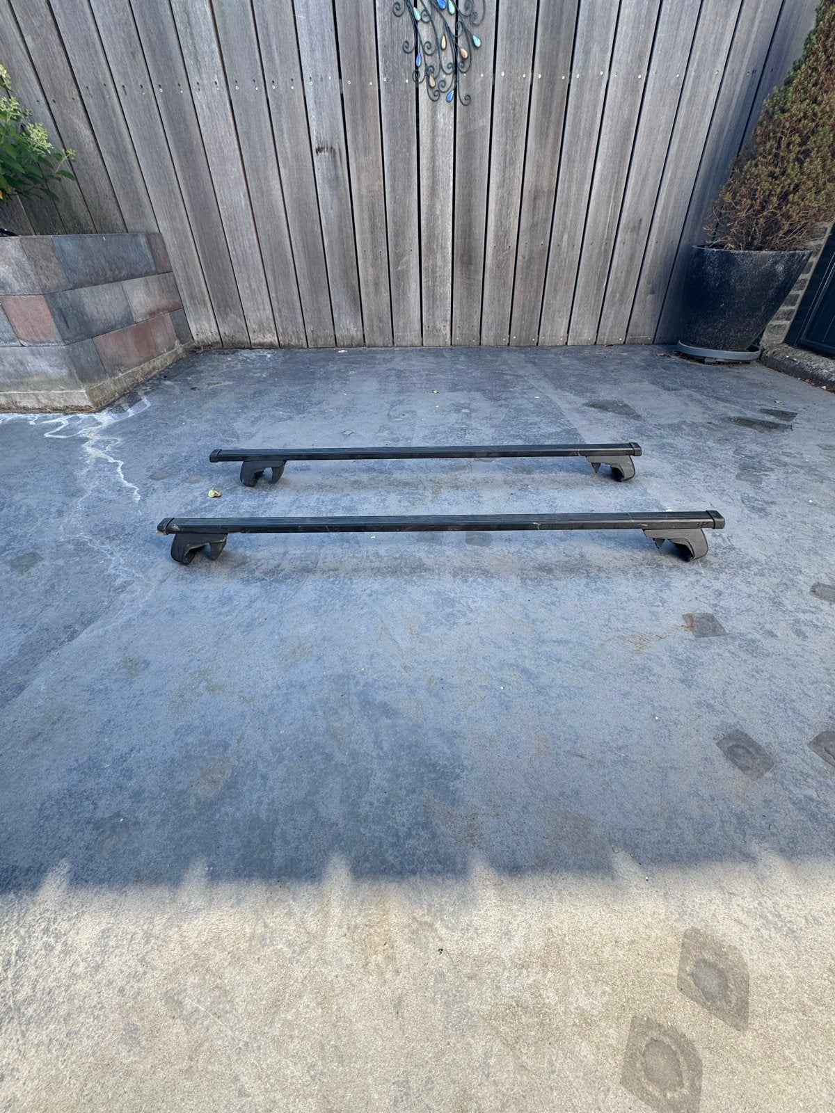 Volvo (Thule) dakdragers, Ophalen, Gebruikt