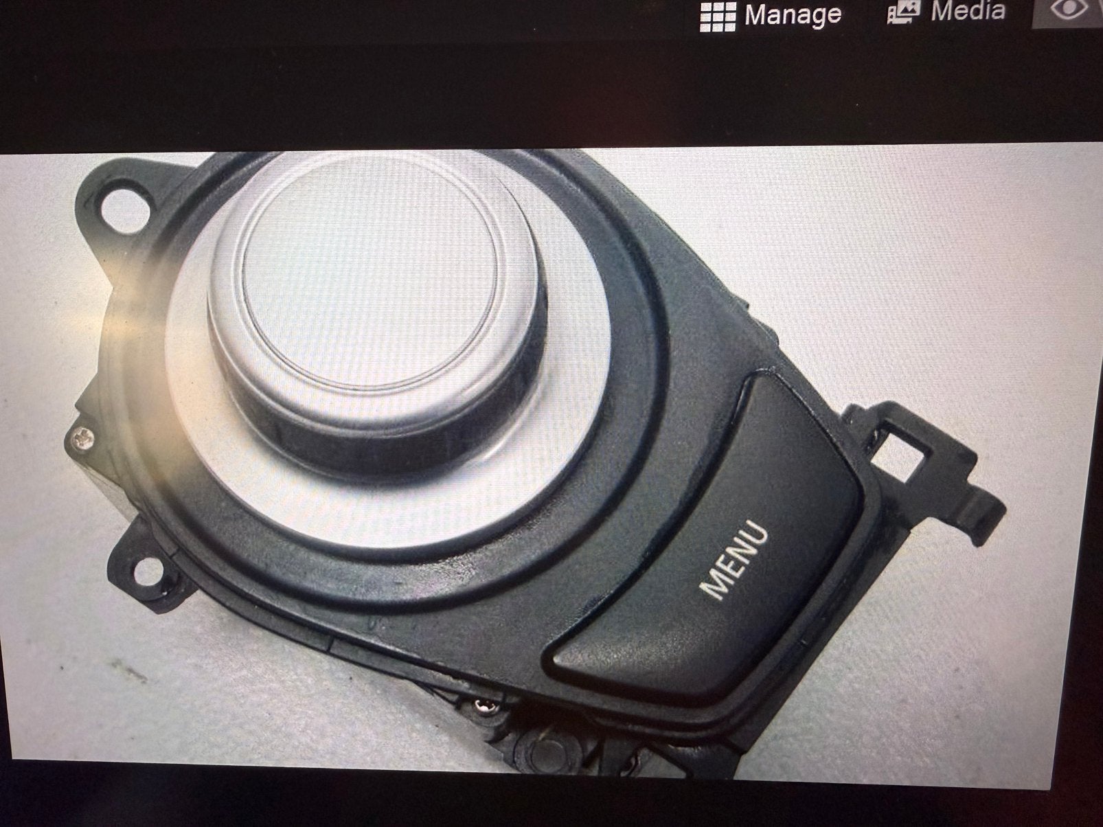 BMW i drive knop, Ophalen, Gereviseerd, BMW