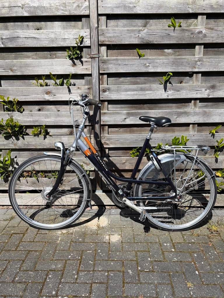 Gazelle Damesfiets, Fietsen en Brommers, Ophalen, Versnellingen, Zo goed als nieuw, 50 tot 53 cm