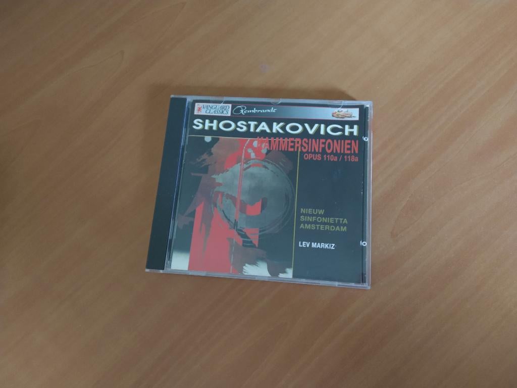 CD Shostakovich. Kammersinfonien Op.110a/118a, Ophalen of Verzenden, Classicisme, Zo goed als nieuw, Kamermuziek