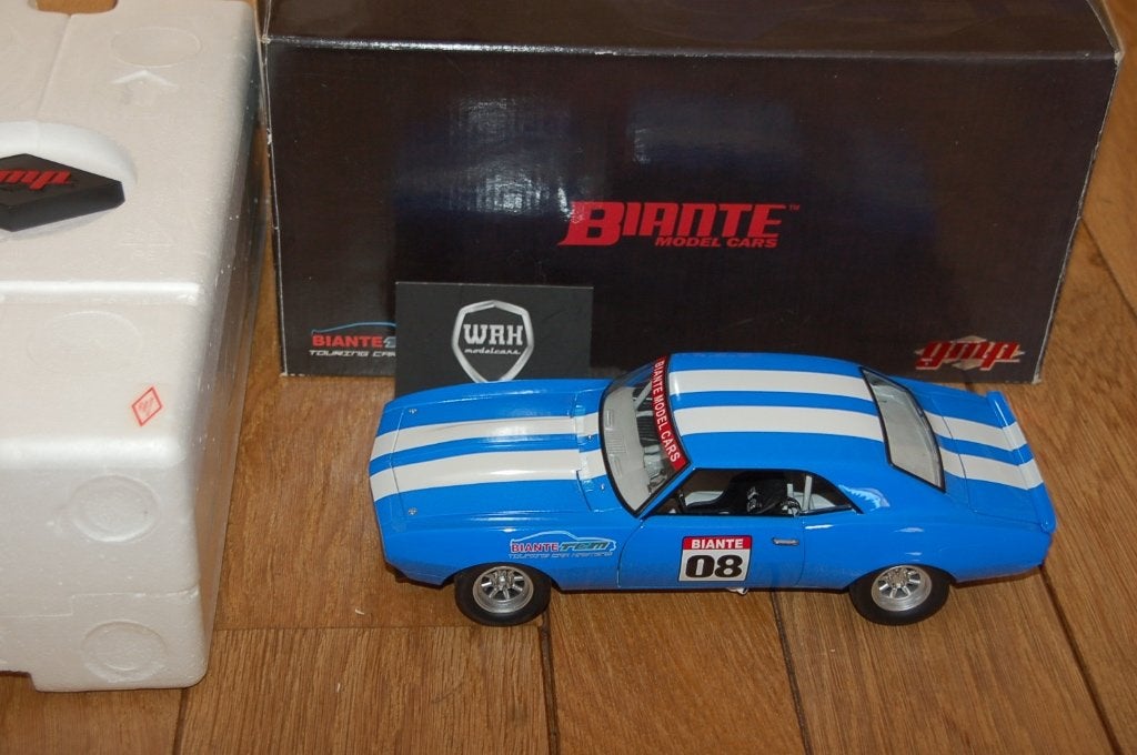 1:18 CHEVROLET CAMARO TCM BIANTE GMP diecast WRH, Hobby en Vrije tijd, Verzenden, Zo goed als nieuw, Auto, Overige merken