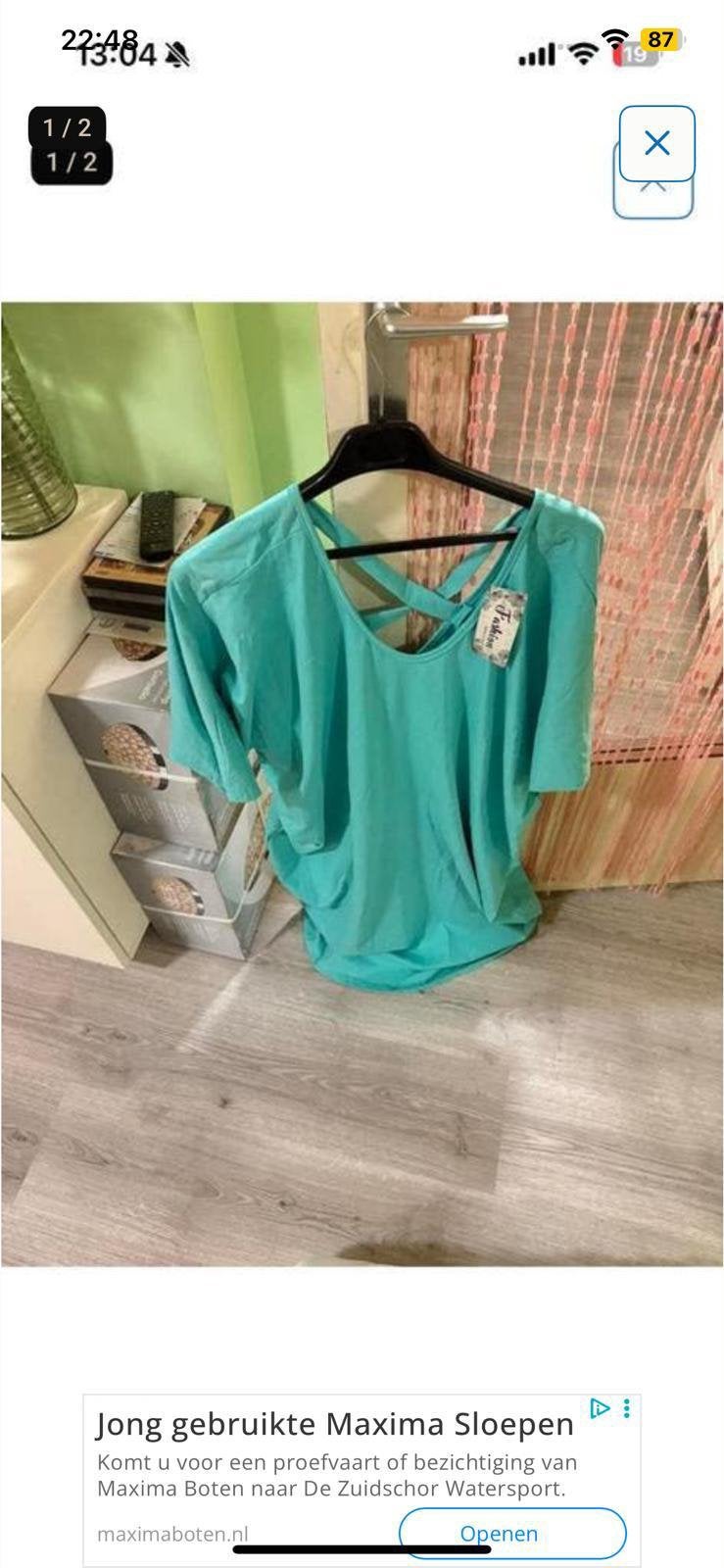 Nieuw Maat XL 🟢, Ophalen of Verzenden, Zo goed als nieuw, Maat 46/48 (XL) of groter, Korte mouw