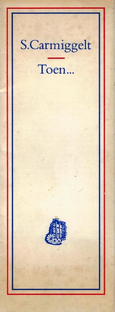 S. Carmiggelt, Toen..., Boeken, Verzenden, Gelezen