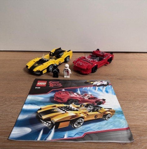 Gave Lego Speed Racer set 8159 Racer X & Taejo Togokhan, Compleet, Overige thema's, Lego, Ophalen of Verzenden