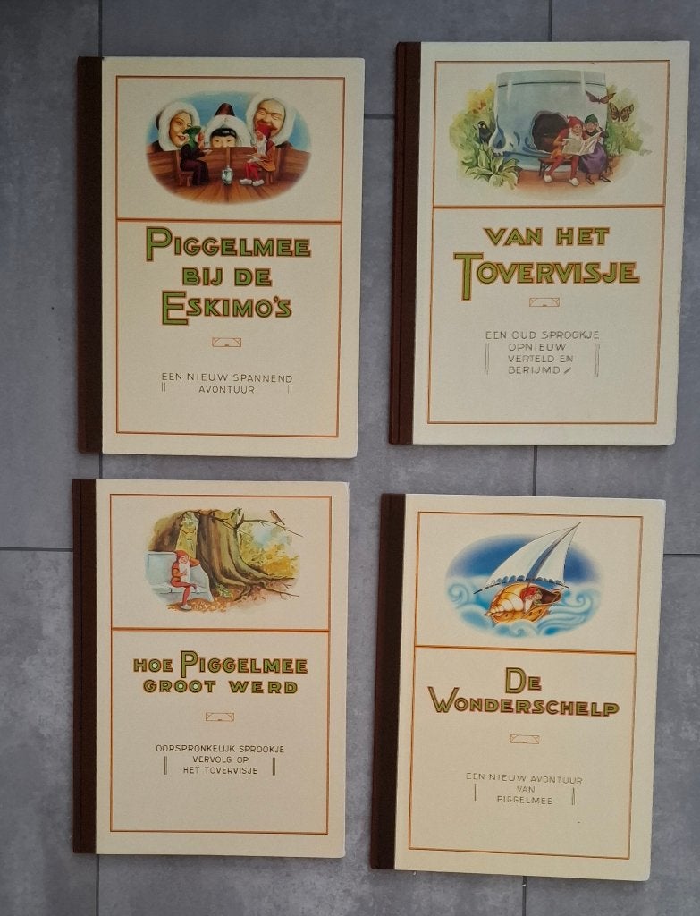 Tka 4 boeken van Piggelmee, Boeken, Meerdere stripboeken, Ophalen, Zo goed als nieuw