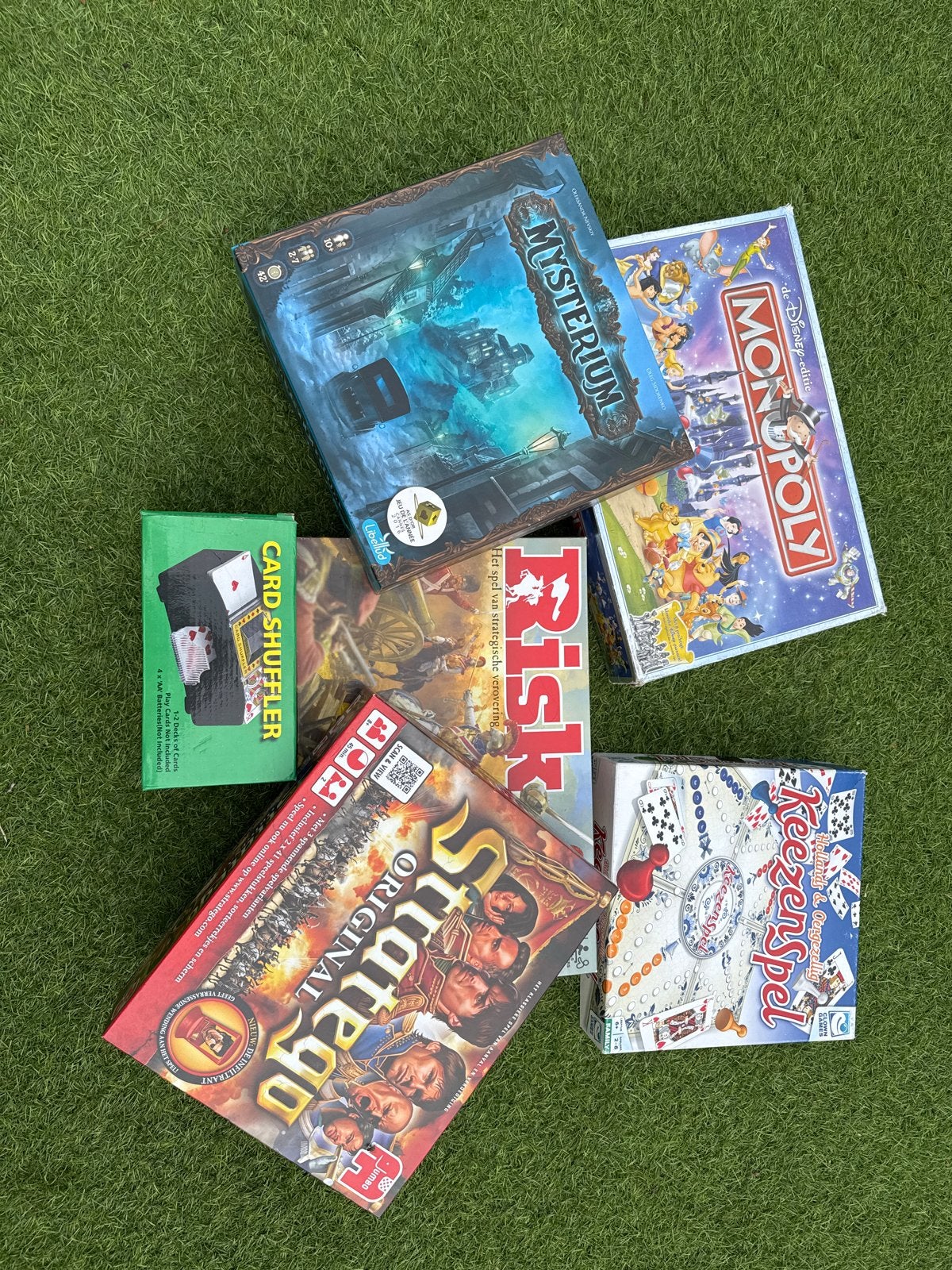 Gezelschapsspellen pakket, Een of twee spelers, Ophalen of Verzenden, Gebruikt