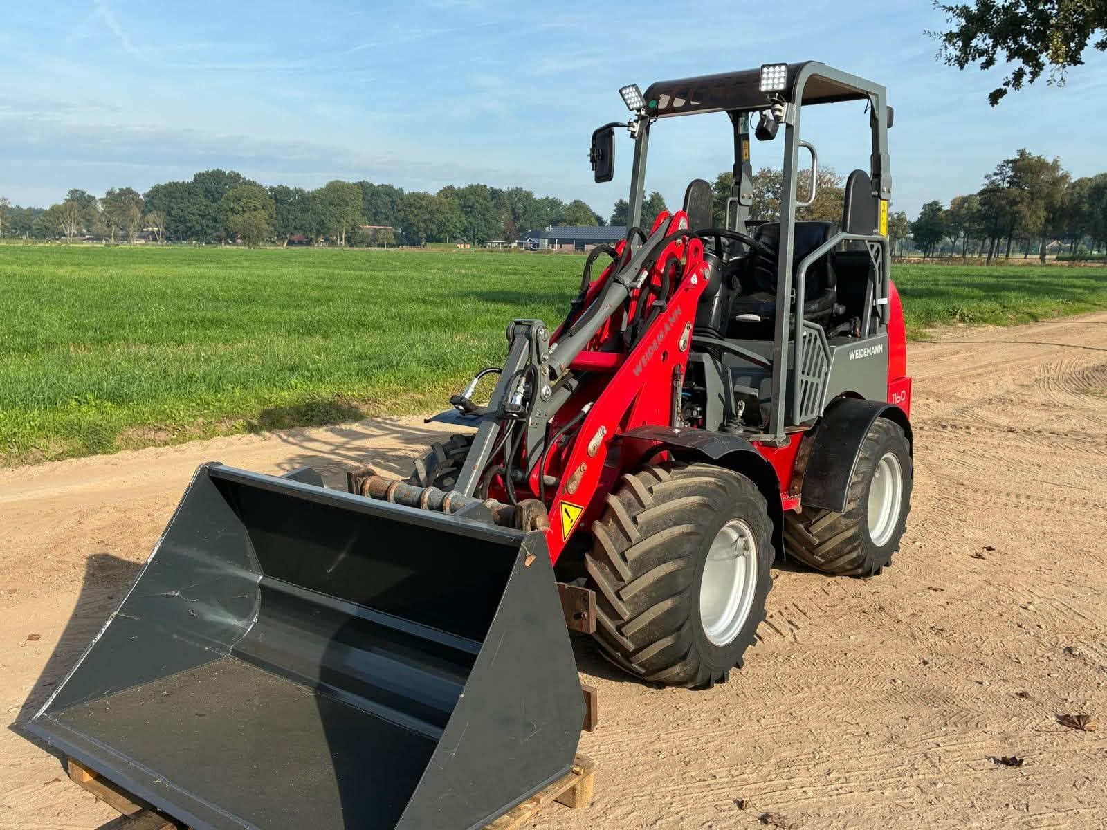 Weidemann 1160 Shovel Loader (bj 2014), Wiellader of Shovel