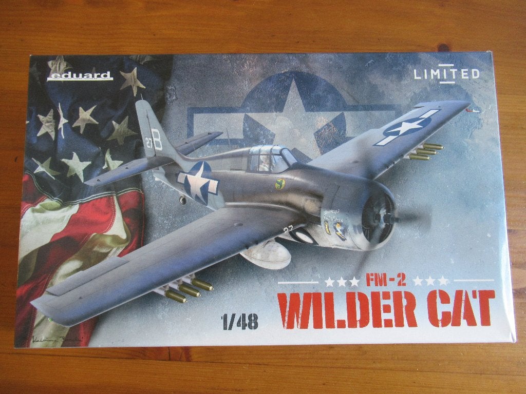Grumman FM-2 Wildcat (Eduard 1/48), Hobby en Vrije tijd, Overige merken, Nieuw, Ophalen of Verzenden, Groter dan 1:72