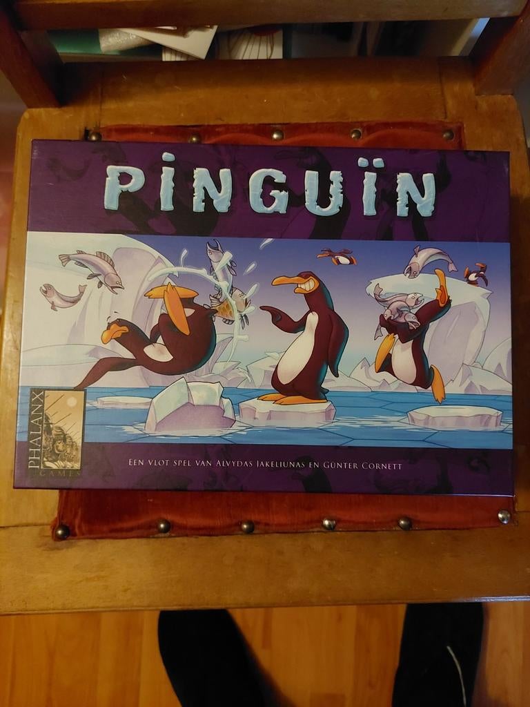 Pinguïn Bordspel - Strategisch IJsschots Spel, Drie of vier spelers, Ophalen of Verzenden, Gebruikt, Phalanx Games