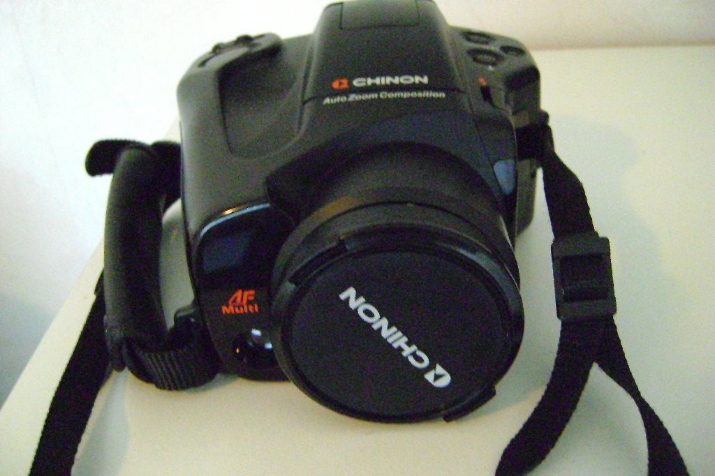 chinon gs-9, Audio, Tv en Foto, Fotocamera's Analoog, Ophalen of Verzenden, Zo goed als nieuw, Compact, Overige Merken