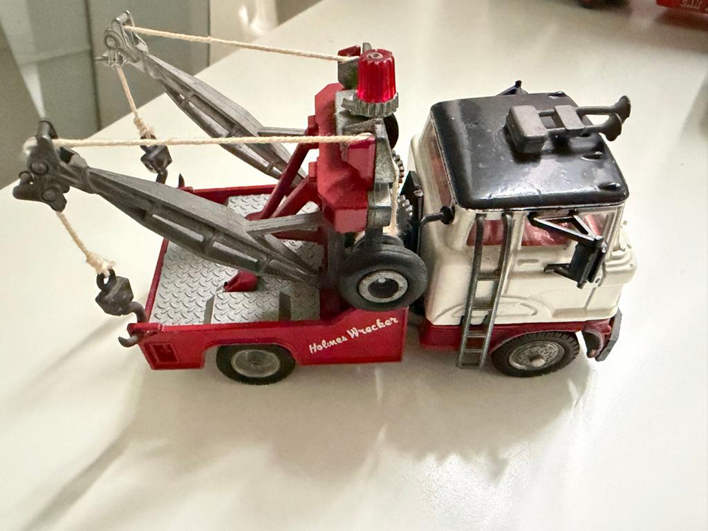 Vintage Holmes Wrecker Takelwagen Speelgoedmodel, Ophalen of Verzenden, Gebruikt, Bus of Vrachtwagen