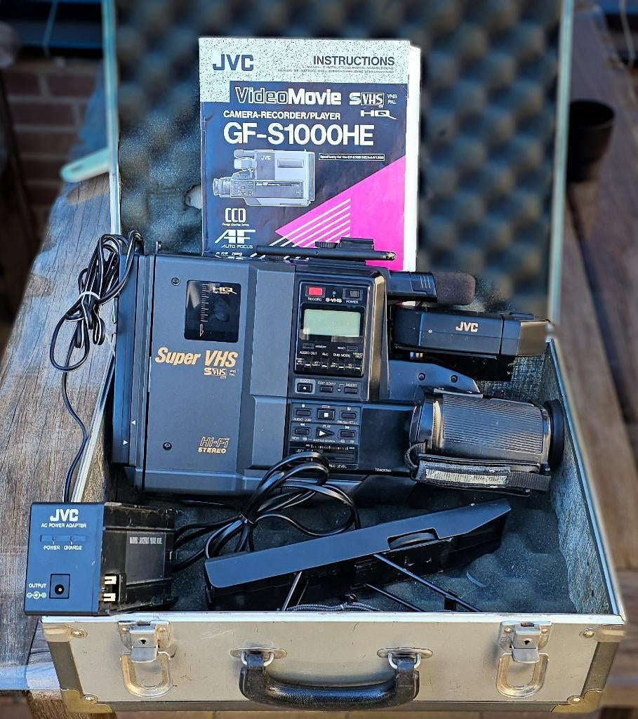 JVC GF-S1000H SVHS Camera, Ophalen, VHS of SVHS, Camera