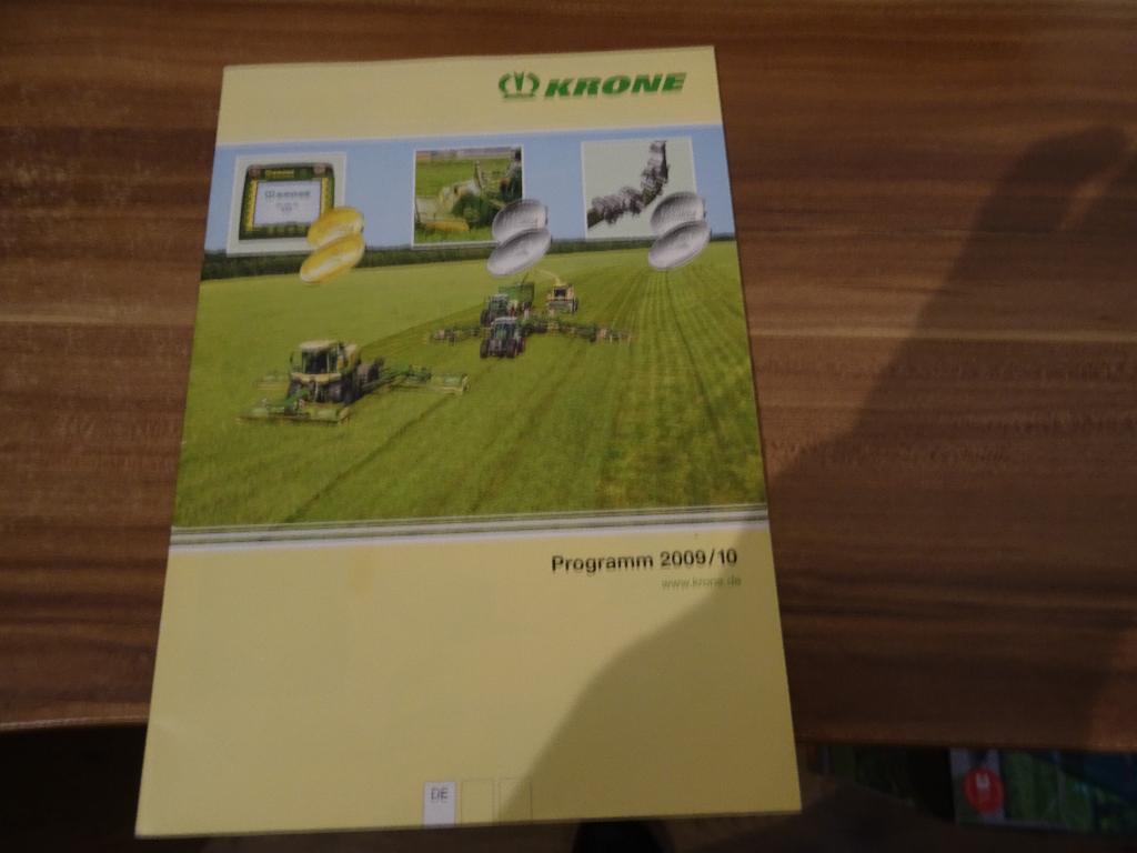 Krone Programm 2009/10 folder, Ophalen of Verzenden, Nieuw, Folder