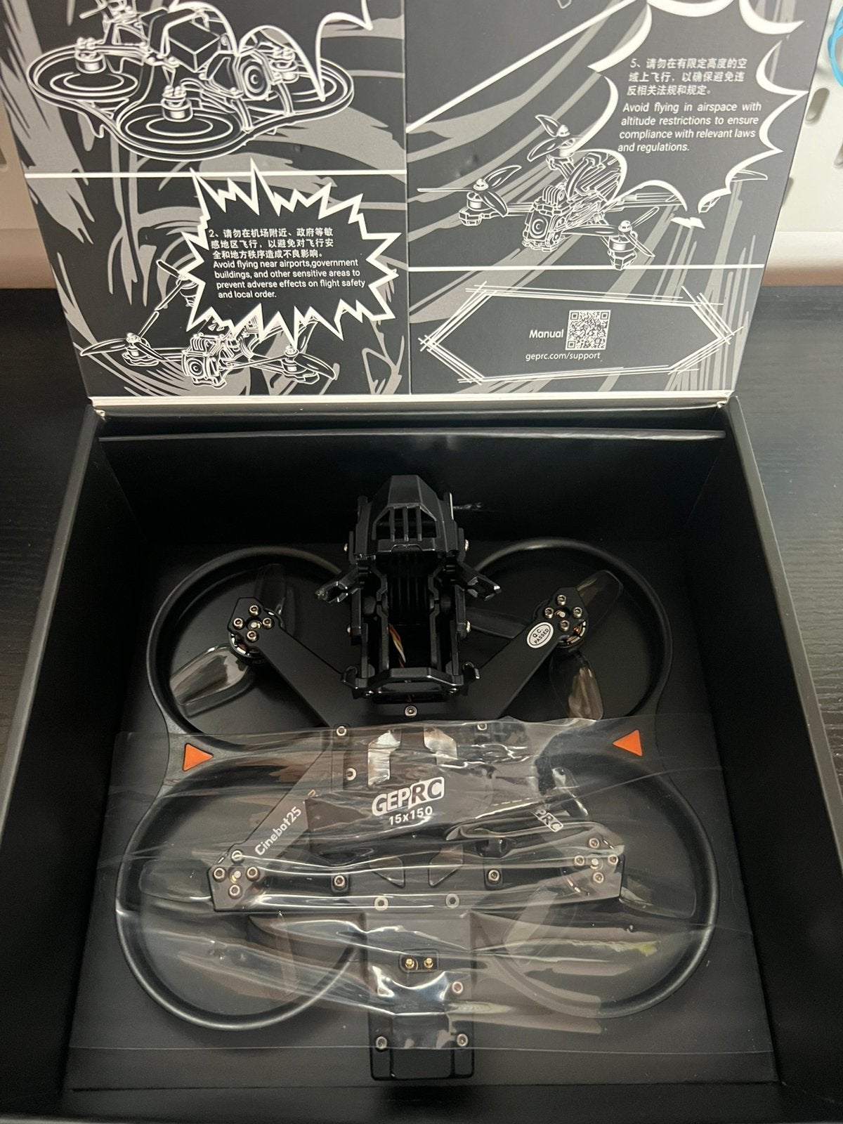Geprc Cinebot25v2 fpv drone, Ophalen of Verzenden, Nieuw, Elektro, Quadcopter of Multicopter