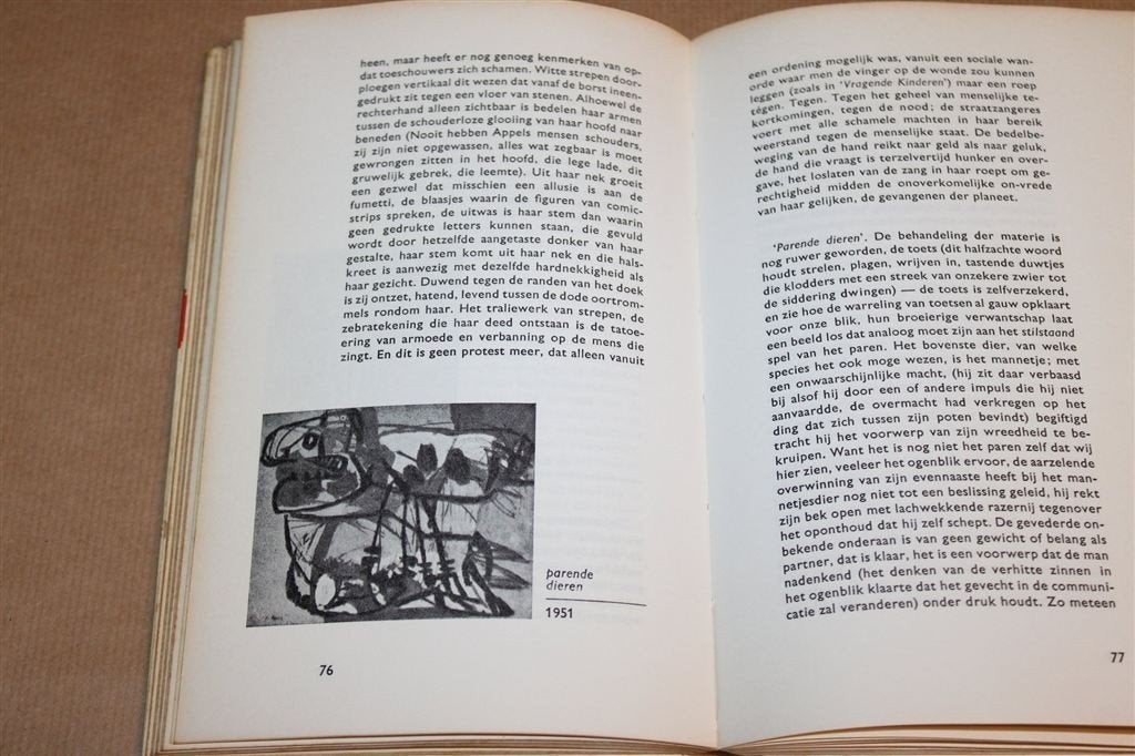 Karel Appel, Schilder — Hugo Claus, Cobra Portret 1964, Ophalen of Verzenden, Gelezen