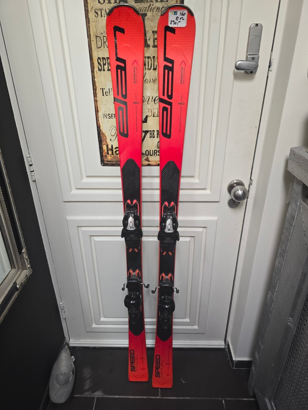 160cm ELAN SPEED MAGIC FUSION DAMES EXPERT SKIS R12, Overige merken, 160 tot 180 cm, Ophalen of Verzenden, Zo goed als nieuw