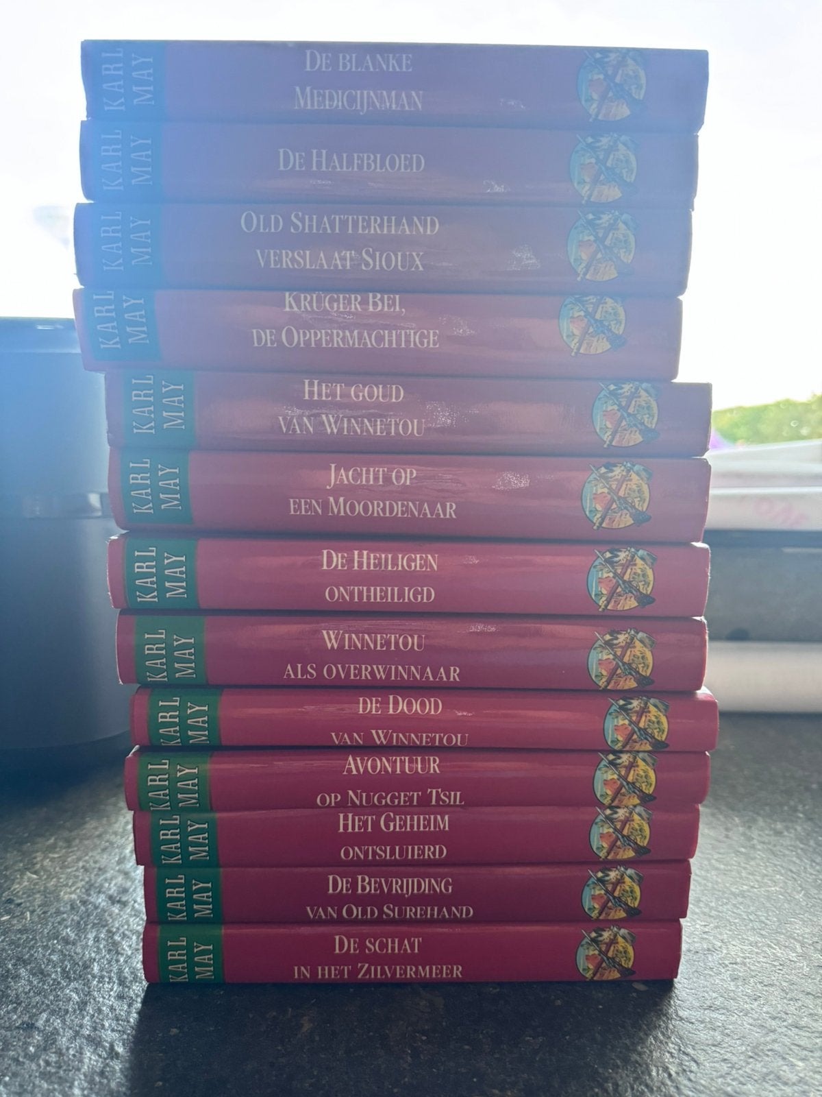 13 Boeken van Karl May, Ophalen, Gelezen