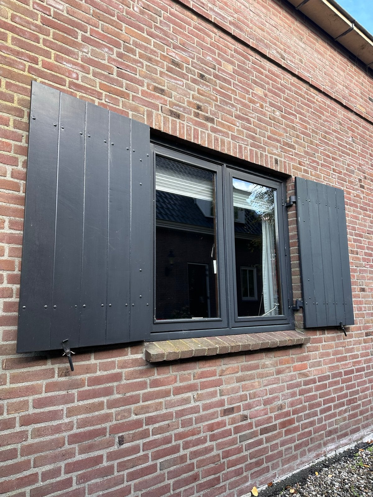 11 karakteristieke Houten Luiken solide  - 72x133 cm, Ophalen, Gebruikt, Minder dan 80 cm, Overige typen
