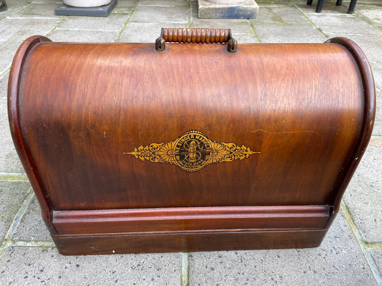 Antiek naaimachin, Ophalen of Verzenden