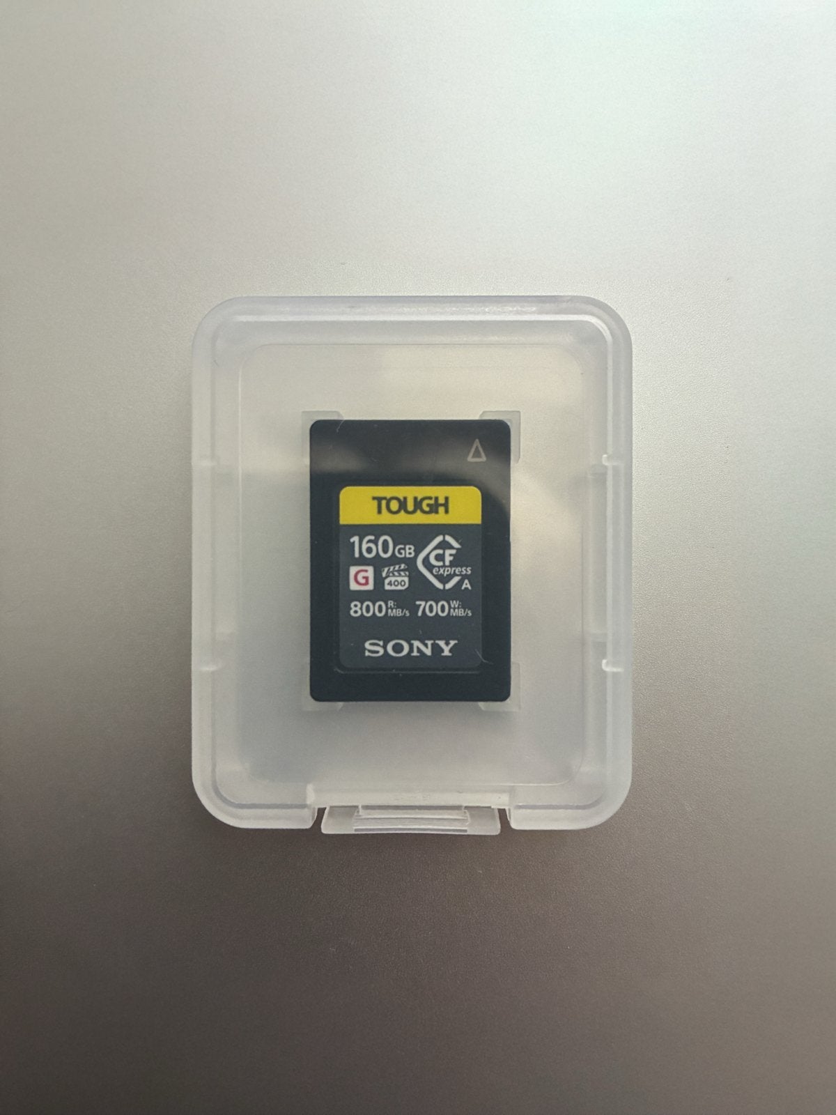 Sony CFexpress Type A 160GB CEA-G160T Geheugenkaart, Geschikt voor 8k video, Ophalen of Verzenden, Zo goed als nieuw, Compact Flash (CF)