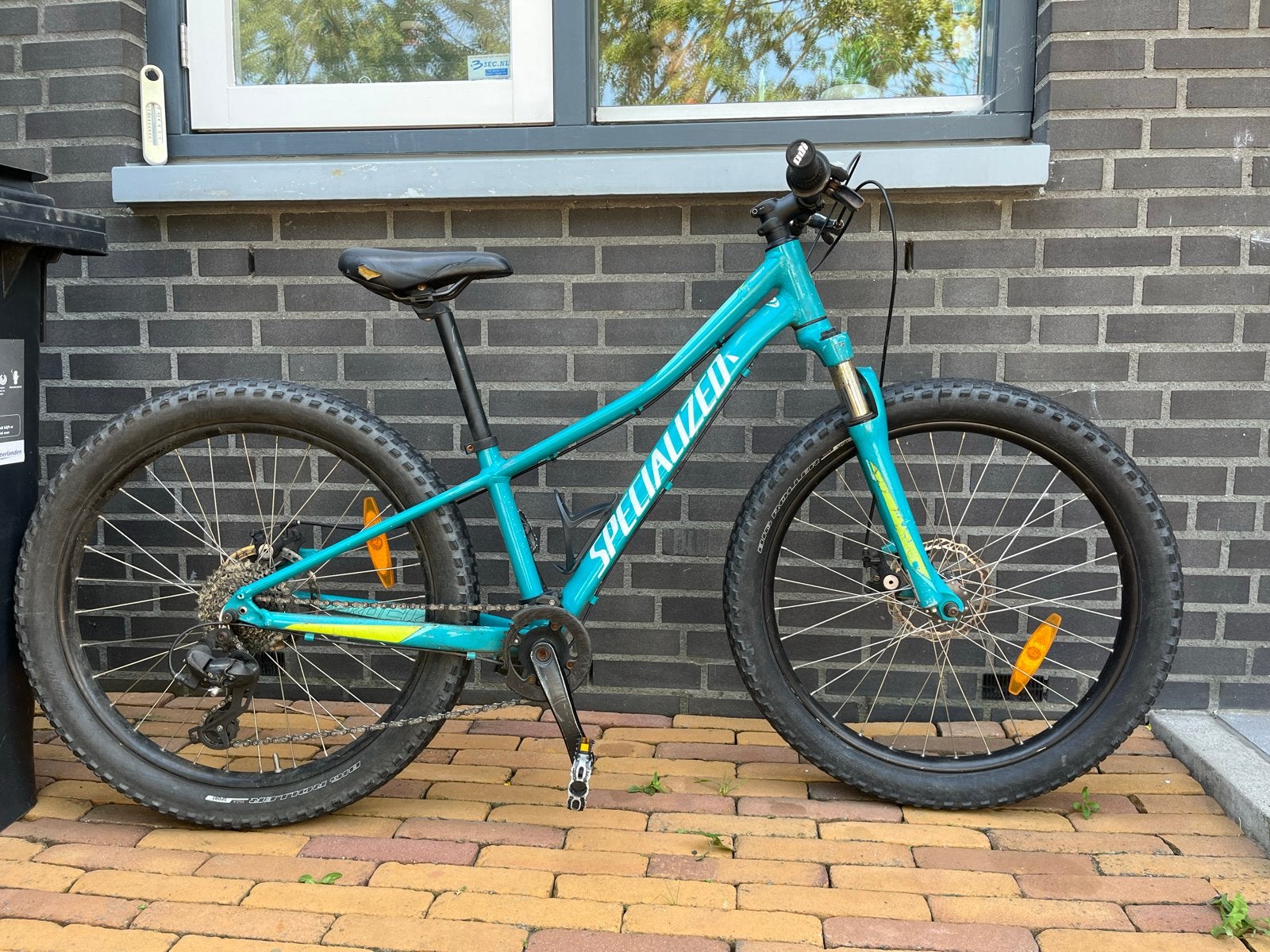 Specialized Riprock 24 turquoise - opknappertje, Ophalen, Gebruikt, Schijfrem, 24 inch of meer