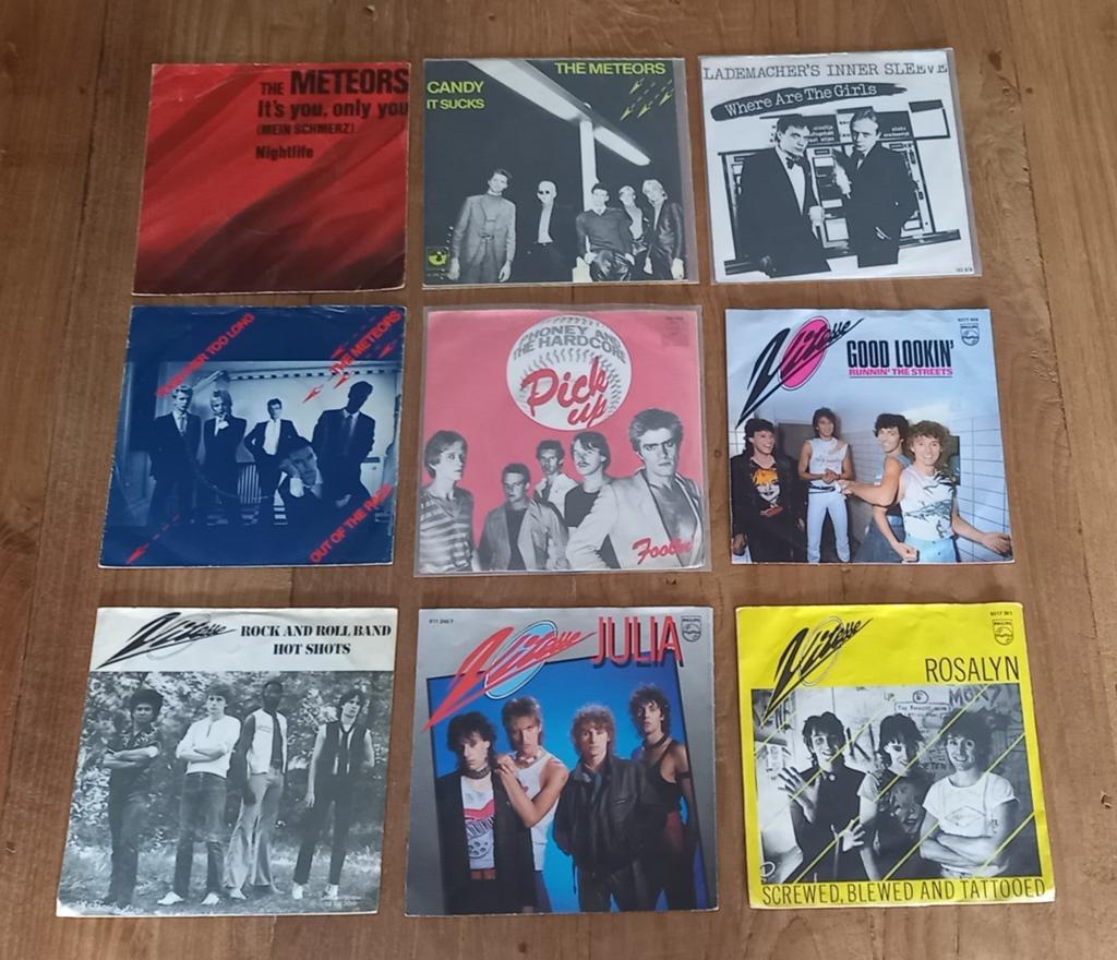 9 vinyl singles Nederpop, Cd's en Dvd's, Ophalen of Verzenden, Zo goed als nieuw, Pop