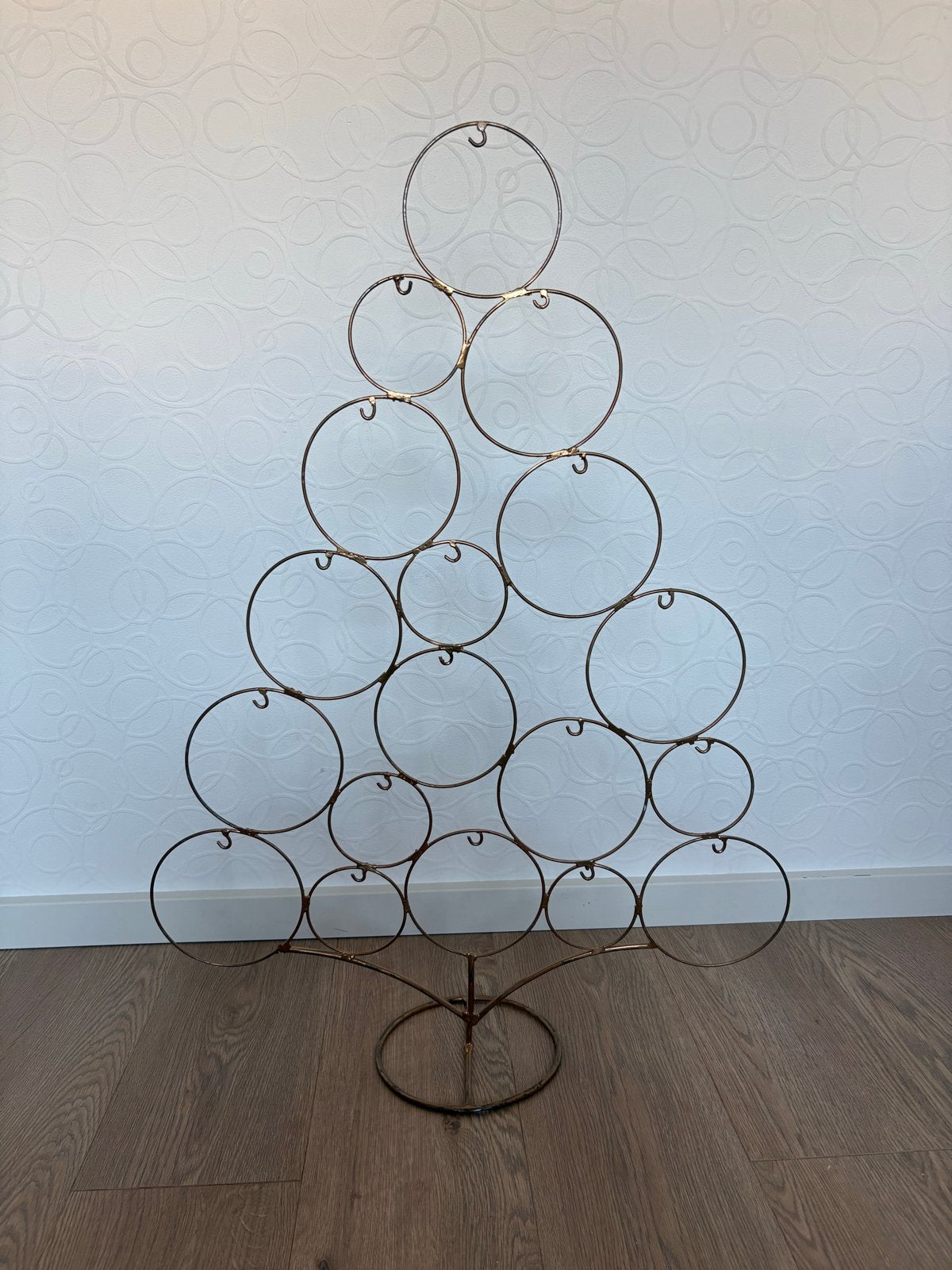 Metalen kerstboom voor kerstballen, Ophalen, Zo goed als nieuw