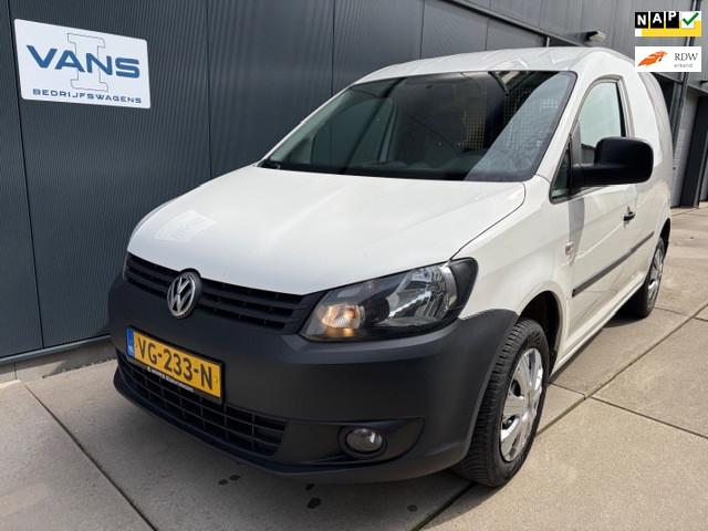 Volkswagen Caddy 1.6 TDI Economy Baseline met Airco en Navi, Auto's, Bestelauto's, Voorwielaandrijving, Euro 5, Stof, Gebruikt