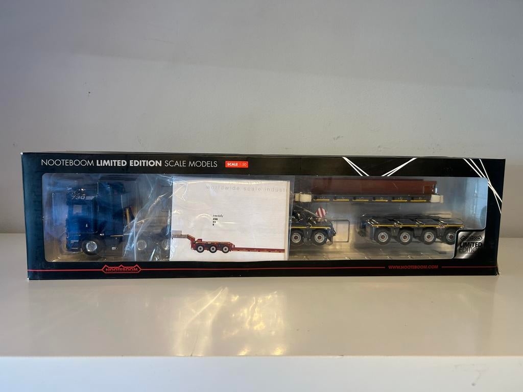 Wsi scania r6 nooteboom stb, Ophalen, Zo goed als nieuw, Bus of Vrachtwagen, Wsi