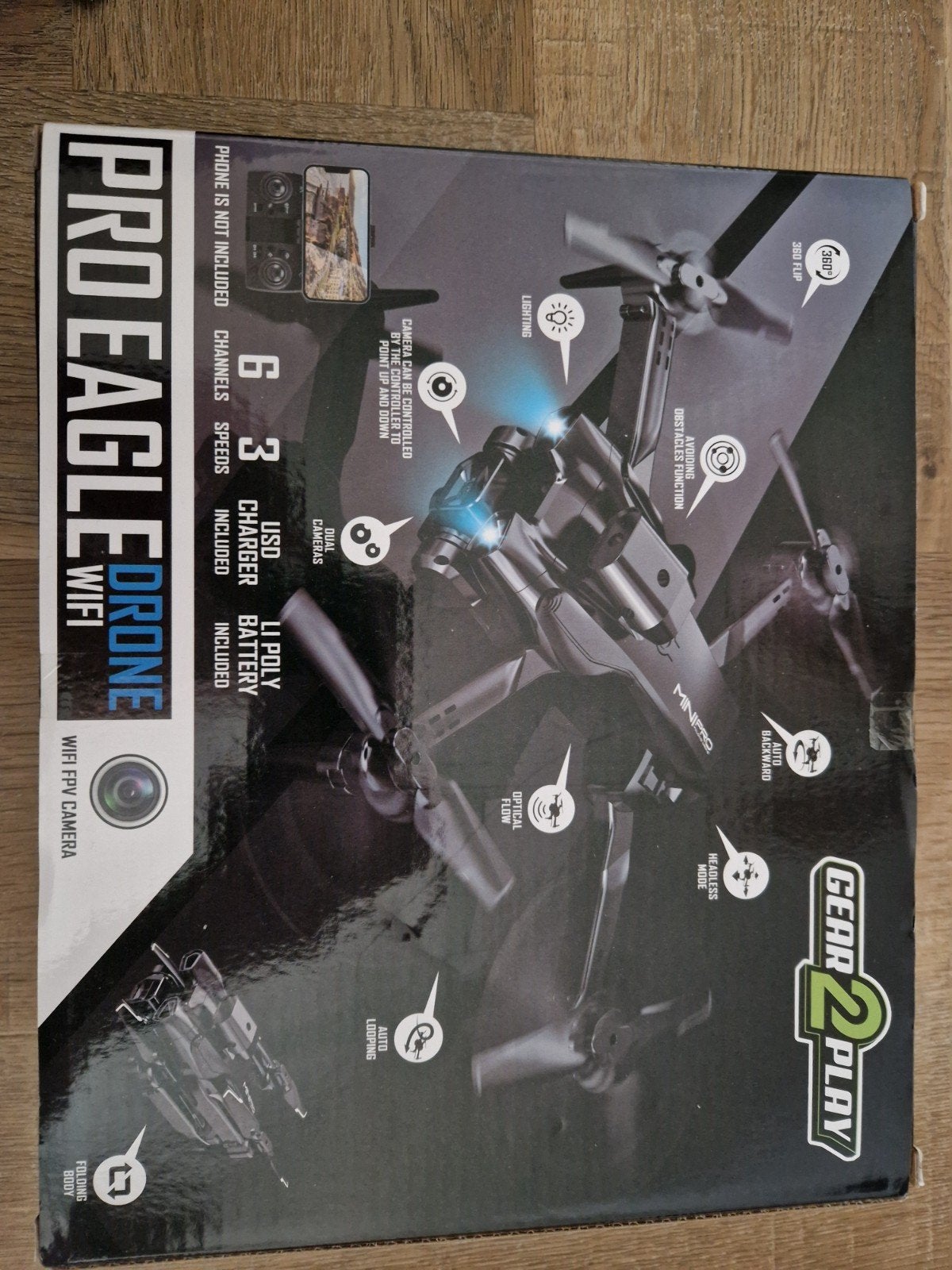 Pro Eagle WiFi Drone met camera - Nieuw in doos, Ophalen of Verzenden