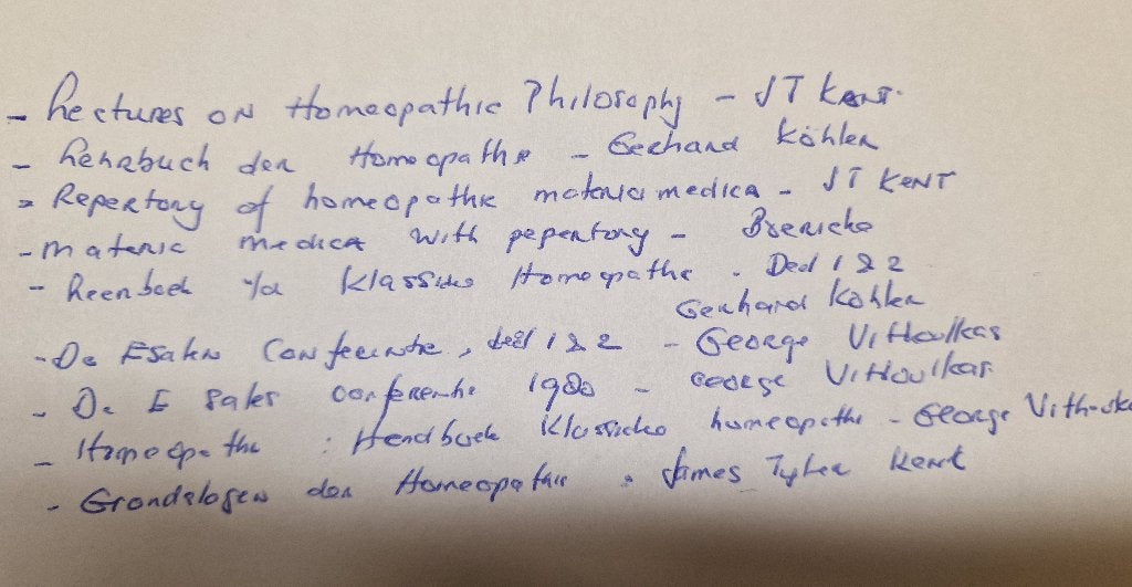 Homeopatie studie boeken, Boeken, Studieboeken en Cursussen, Nieuw, Diverse auteurs, Ophalen of Verzenden, Beta