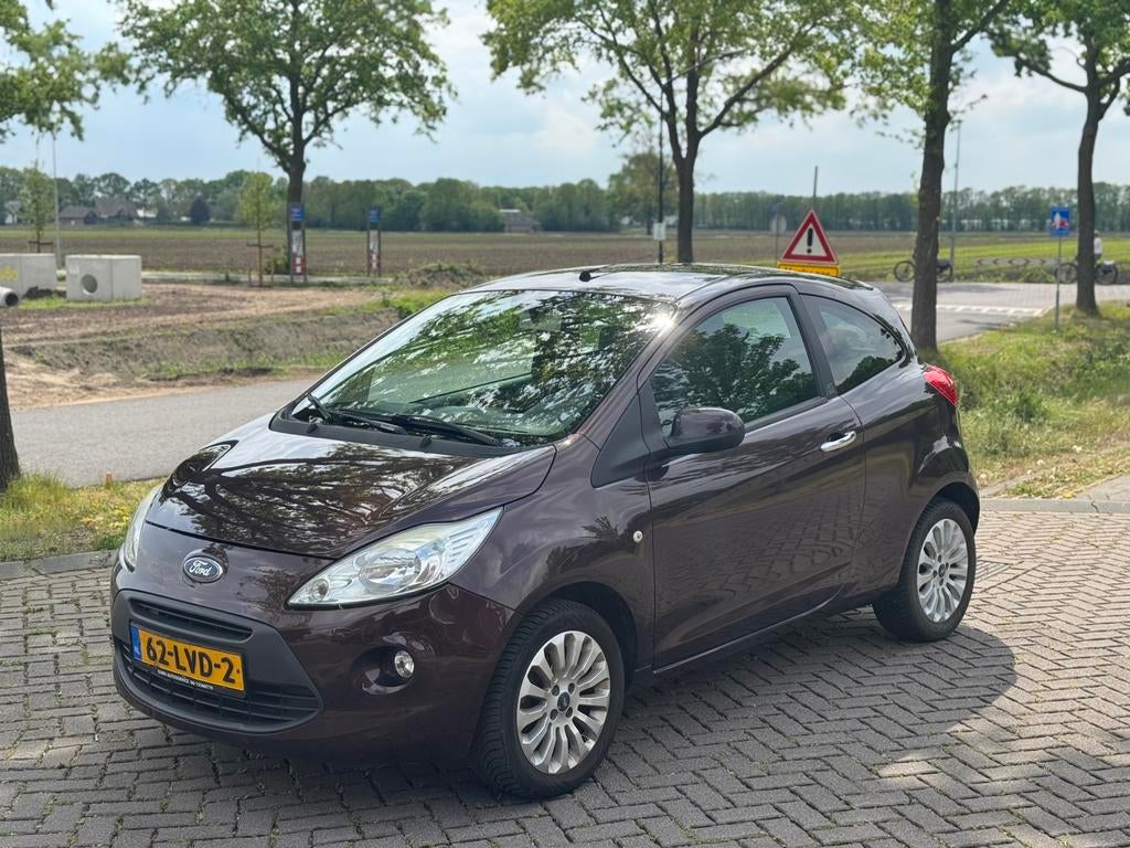 Ford Ka 1.2 AIRCO 2010 NAP NIEUWE APK, Auto's, Voorwielaandrijving, 1242 cc, 4 cilinders, 4 stoelen