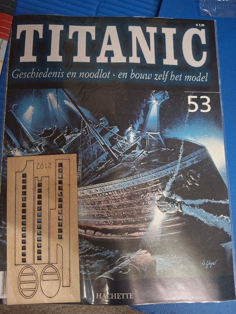 Hachette Titanic 1:200, Hobby en Vrije tijd, Modelbouw | Boten en Schepen, Ophalen of Verzenden, Nieuw, 1:200 of kleiner, Overige merken