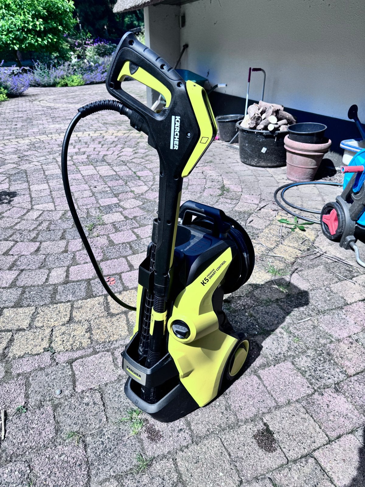 Kärcher K5 Premium Smart Control hogedrukreiniger, Ophalen, Zo goed als nieuw, Elektrisch, Met regelbare waterdruk