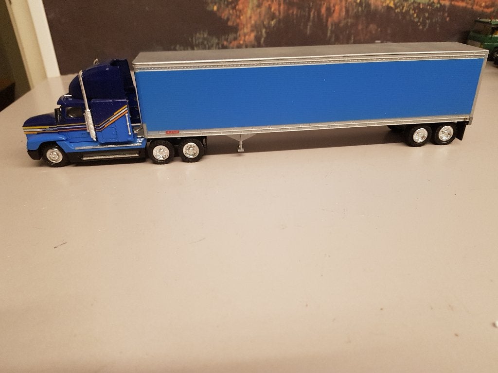 Te koop White Gmc Aero 6x4 met Amerikaanse opl. 1/53 metaal, Ophalen of Verzenden, Nieuw, Bus of Vrachtwagen, Overige merken