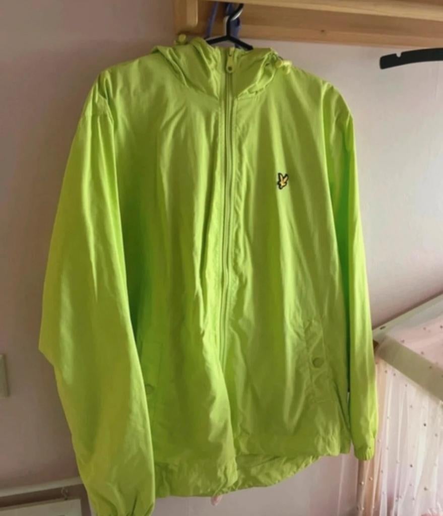 Lyle & Scott Windjack - Neon Groen L., Maat 52/54 (L), Ophalen of Verzenden, Zo goed als nieuw, Lyle & Scott