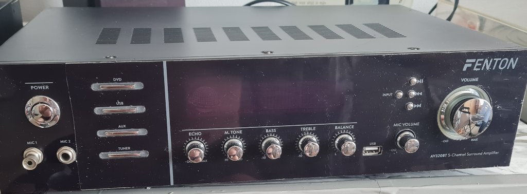 Fenton  Bluetooth versterker, Gebruikt, 60 tot 120 watt, Ophalen, Overige merken