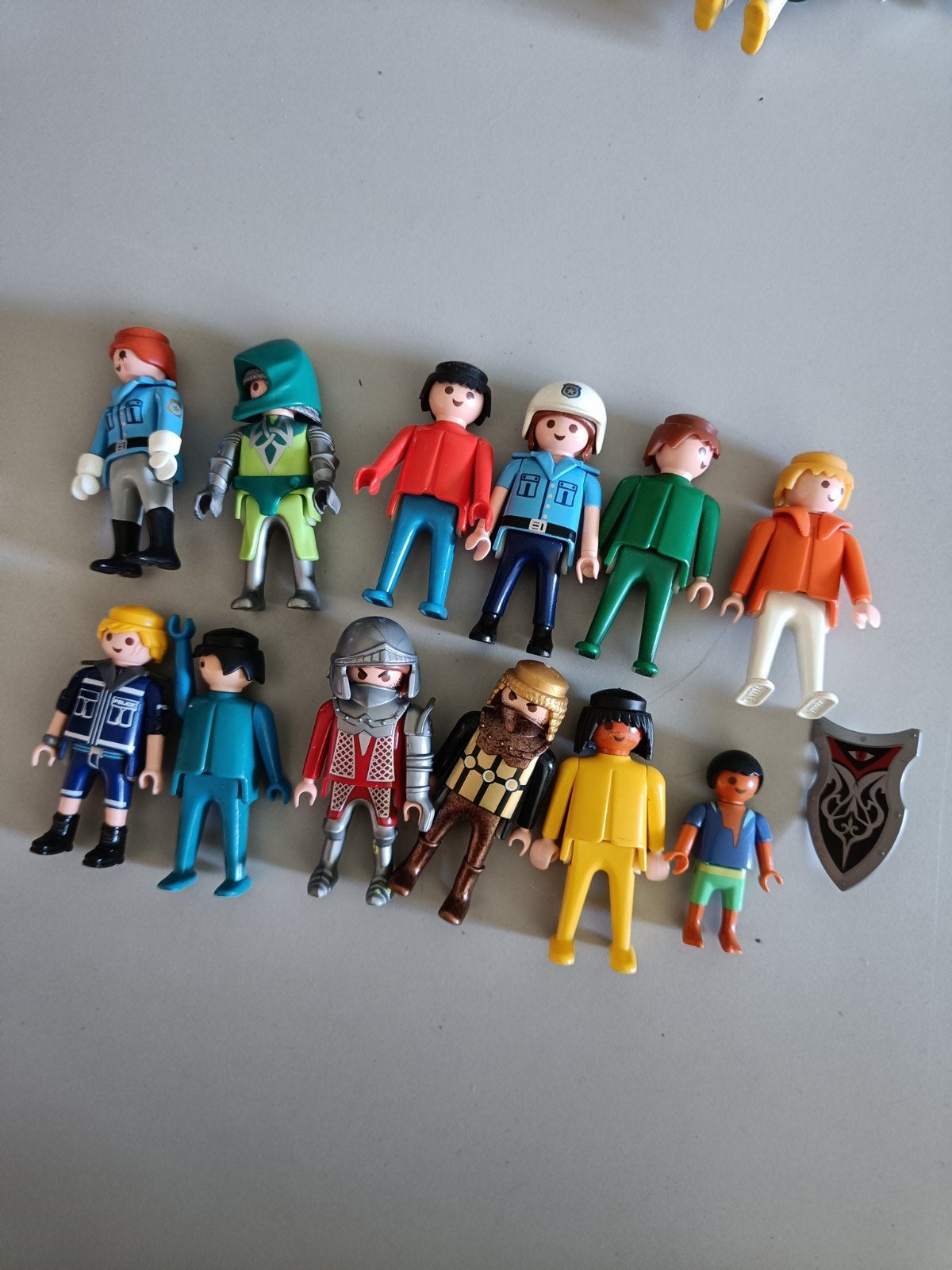 collectie playmobil poppetjes, coaching/familie opstelling, Ophalen of Verzenden, Zo goed als nieuw, Losse onderdelen, Figuren