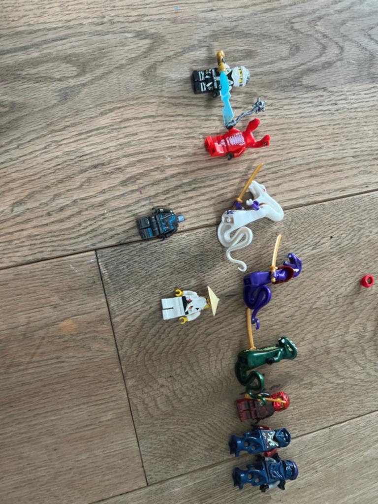 ninjago minifigs, Inclusief minifiguren, Lego, Ophalen of Verzenden, Zo goed als nieuw