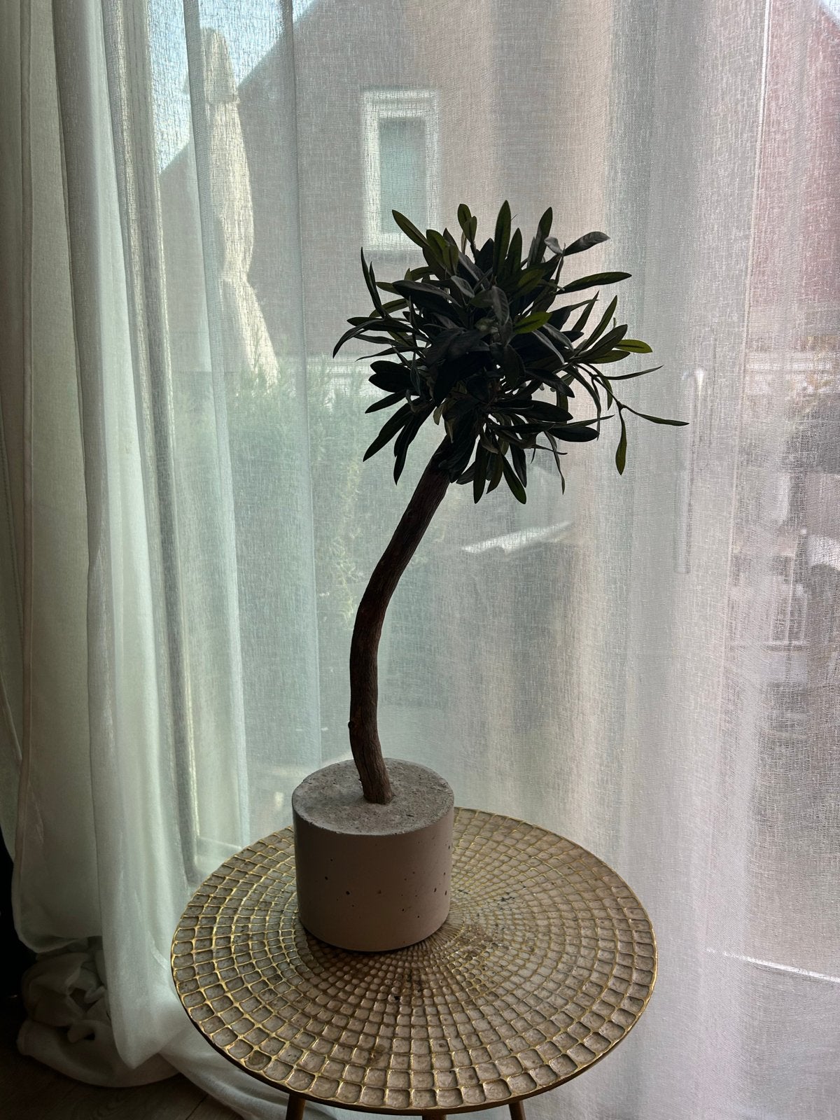 Kunst Olijfboom - Decoratieve Kunstplant, Ophalen, Binnen, Groen, Kunstplant