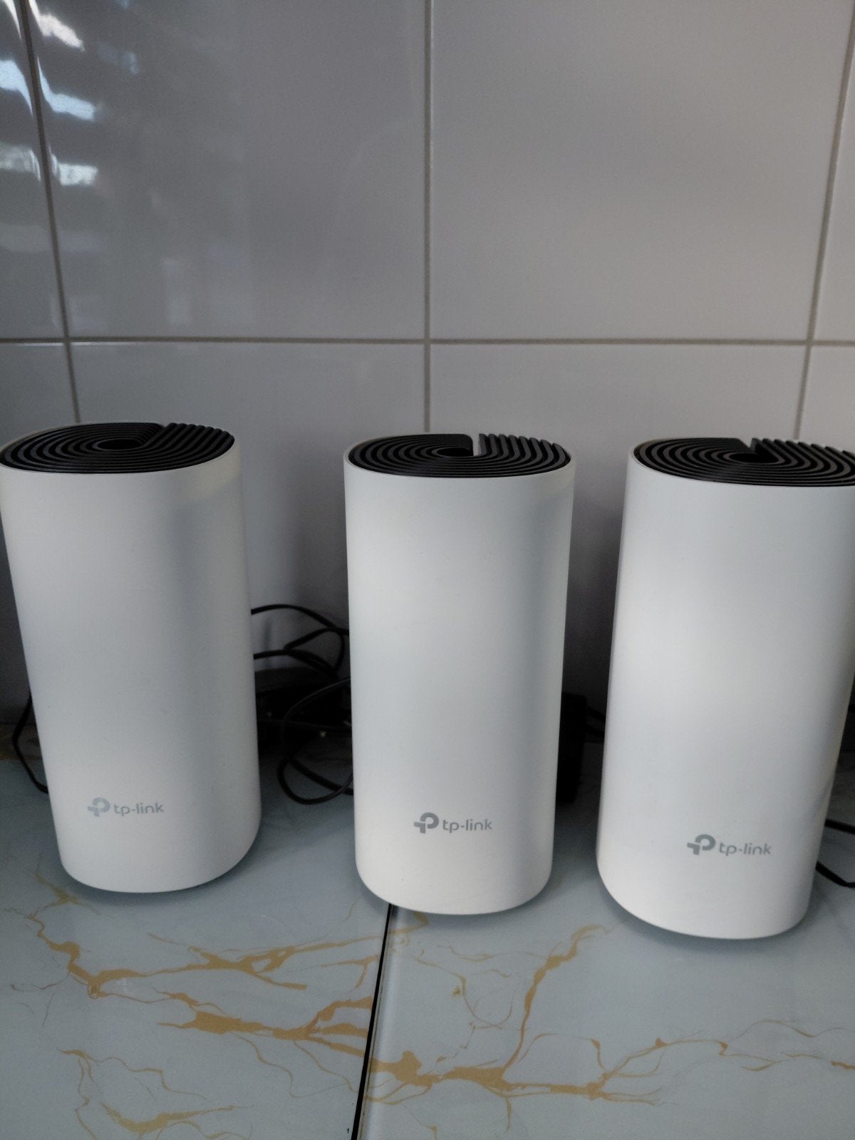 TP-Link Deco M4 Mesh WiFi Systeem (3-pack), Computers en Software, Routers en Modems, Ophalen of Verzenden, Zo goed als nieuw