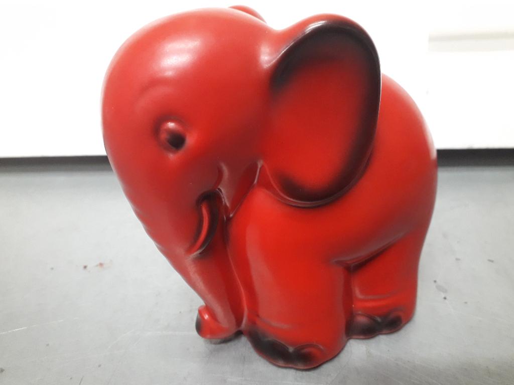VINTAGE GOEBEL OLIFANTEN SPAARPOT in GOEDE STAAT voor 10 E, Ophalen of Verzenden