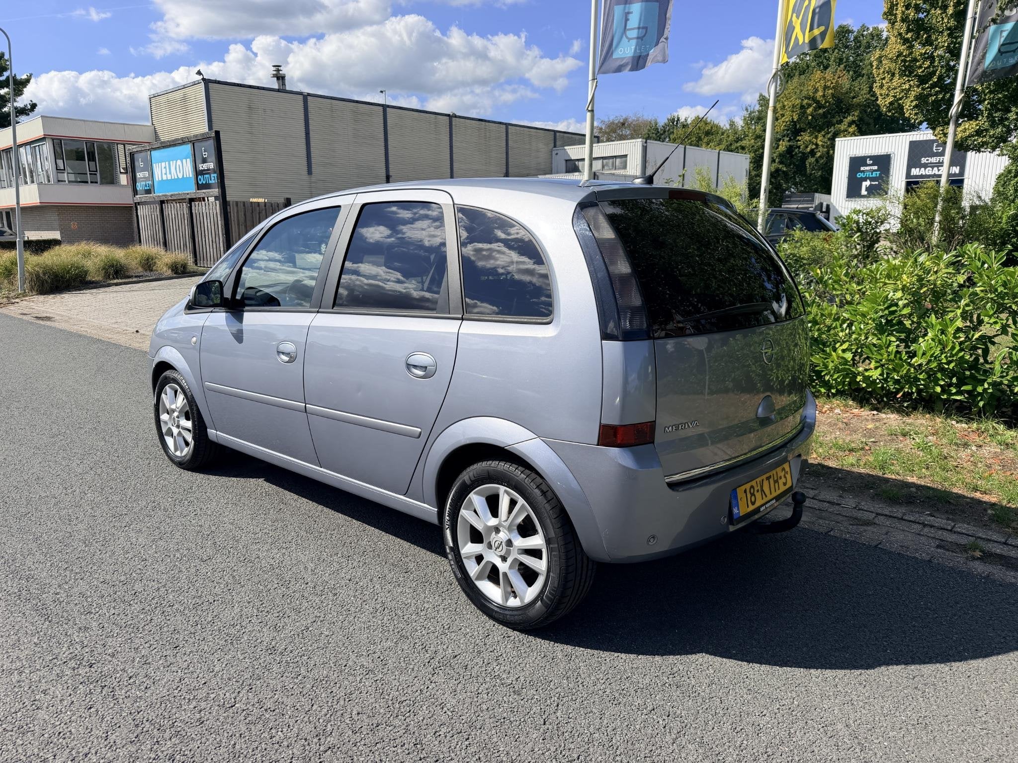 Opel Meriva 1.6-16V 105PK Cosmo•Leder•Navigatie, Auto's, Voorwielaandrijving, 15 km/l, Gebruikt, 4 cilinders