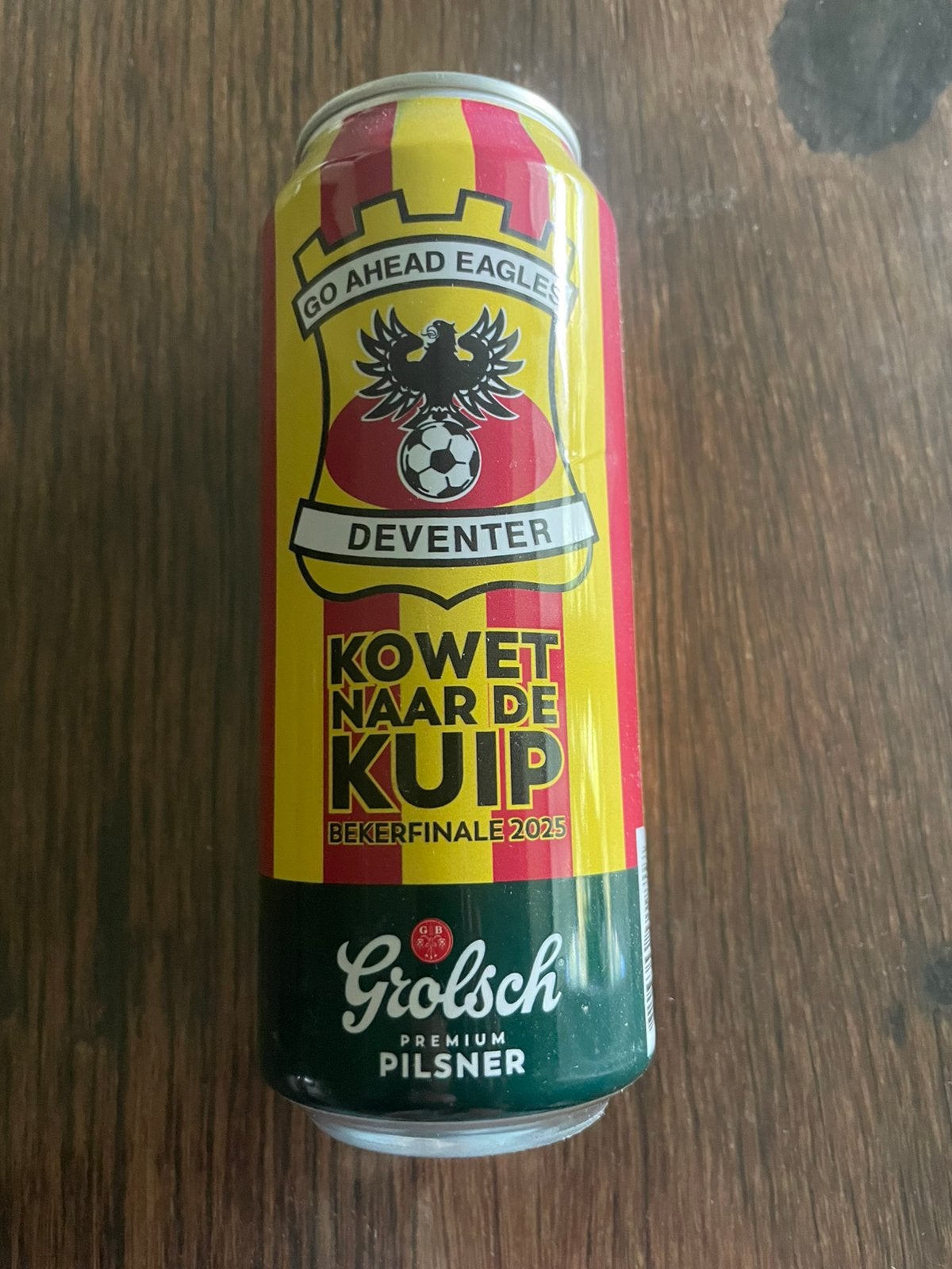 Go ahead eagles blikje leeg, Verzamelen, Ophalen of Verzenden, Zo goed als nieuw, Overige