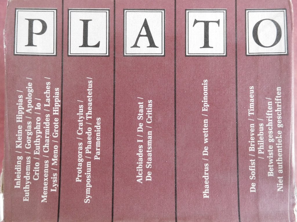 Plato  Verzameld Werk, Ophalen of Verzenden, Gelezen