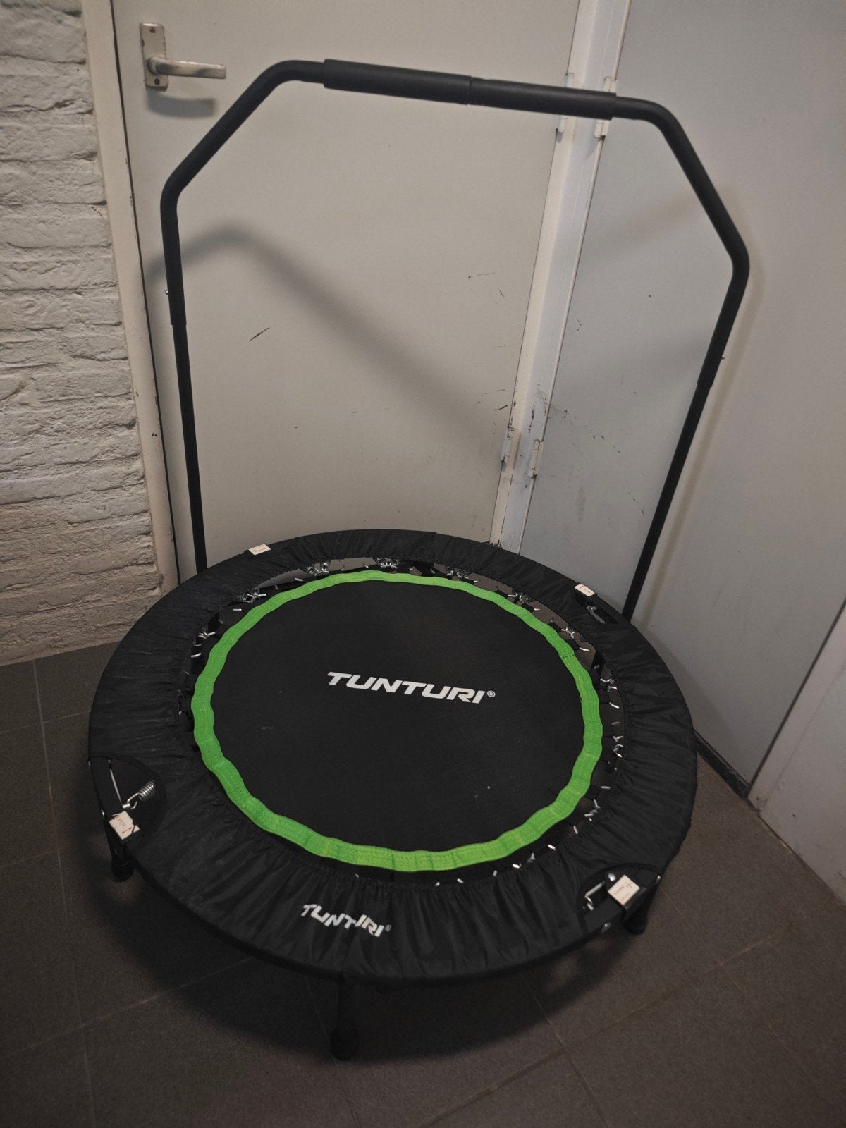 Tunturi Opvouwbare Fitness Trampoline met Handvat, Overige typen, Ophalen of Verzenden, Zo goed als nieuw, Metaal