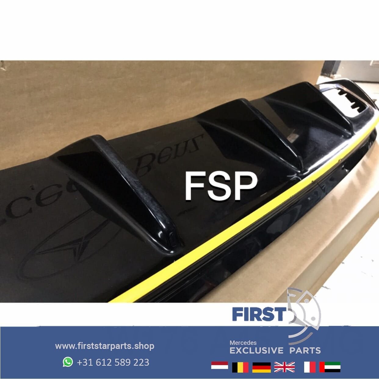 W176 FACELIFT A KLASSE 45 AMG DIFFUSER Edition 1 Mercedes 20, Gebruikt, -, Ophalen of Verzenden, -