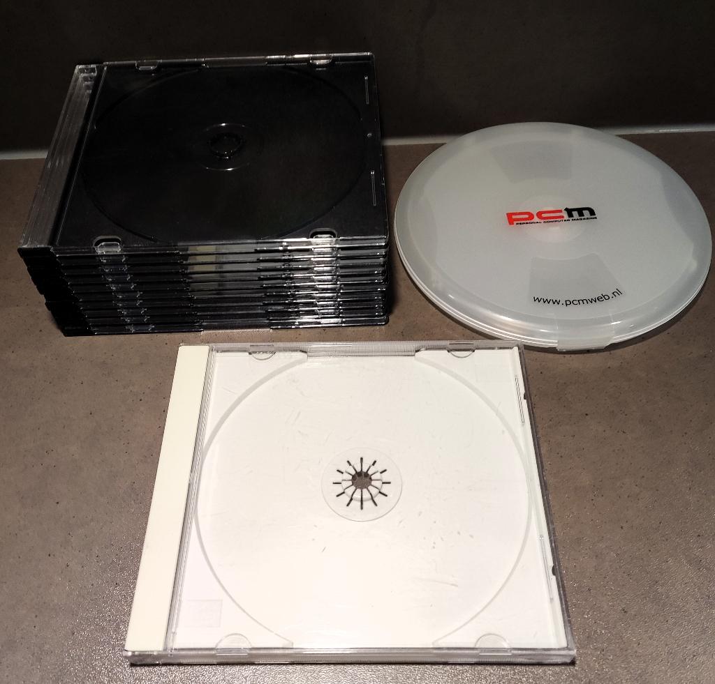 Diverse cd doosjes, Computers en Software, Beschrijfbare discs, Ophalen of Verzenden, Gebruikt