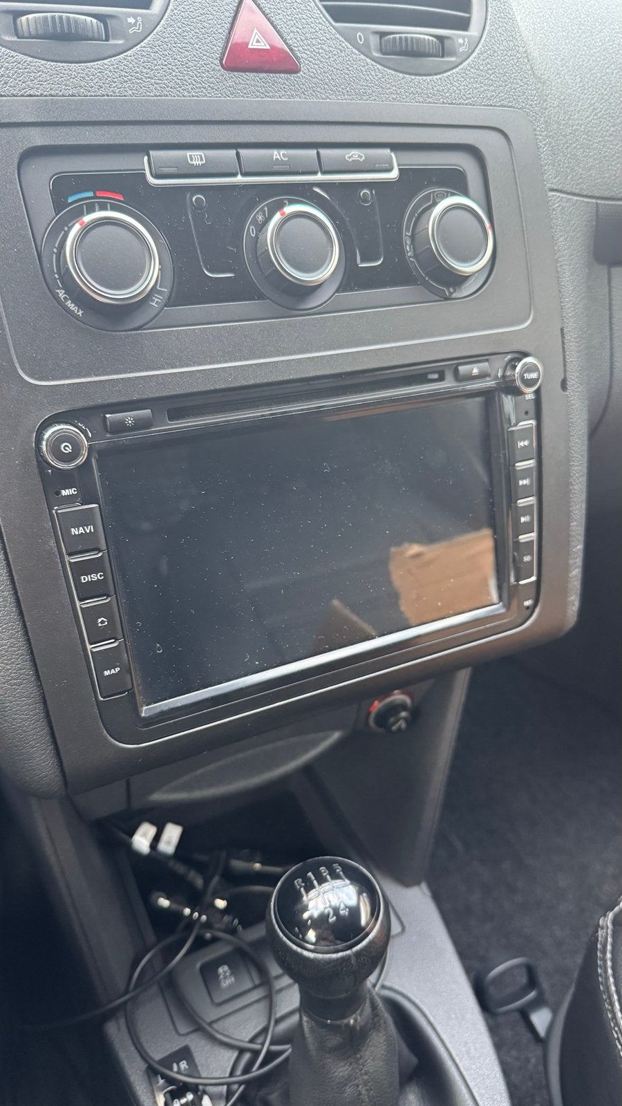 VW Android 10 Autoradio met Navigatie en Bluetooth, Ophalen of Verzenden, Gebruikt
